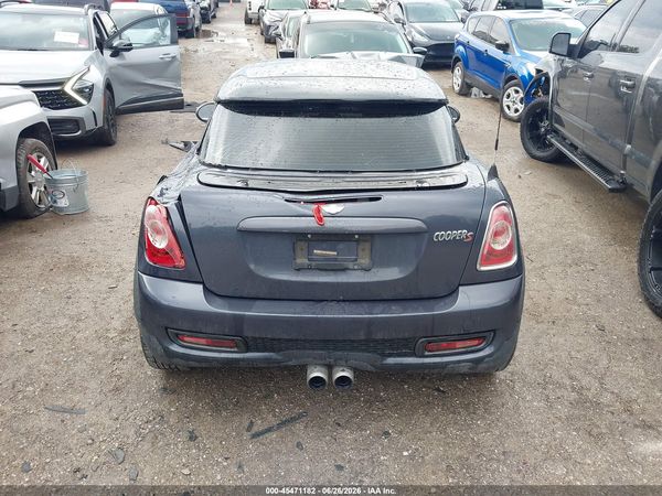 2014 MINI COUPE COOPER S