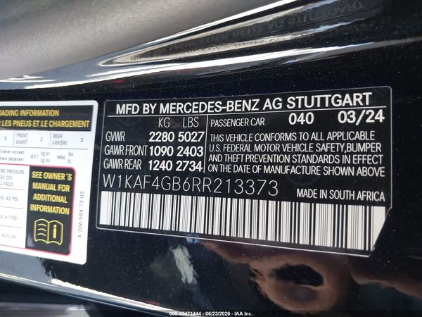 2024 MERCEDES-BENZ C 300 C300