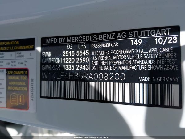 2024 MERCEDES-BENZ E 350