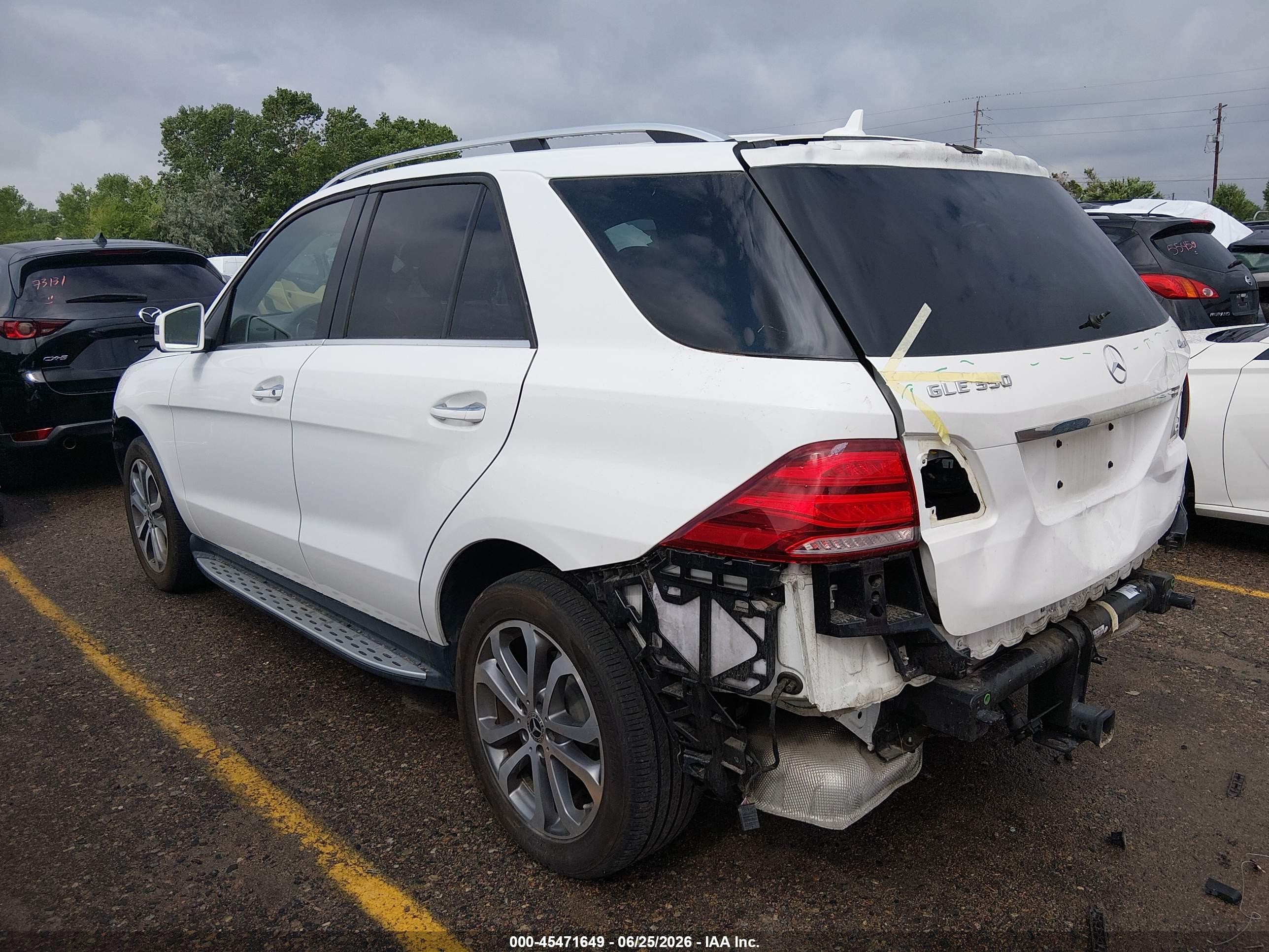 2017 MERCEDES-BENZ GLE 350 4MATIC