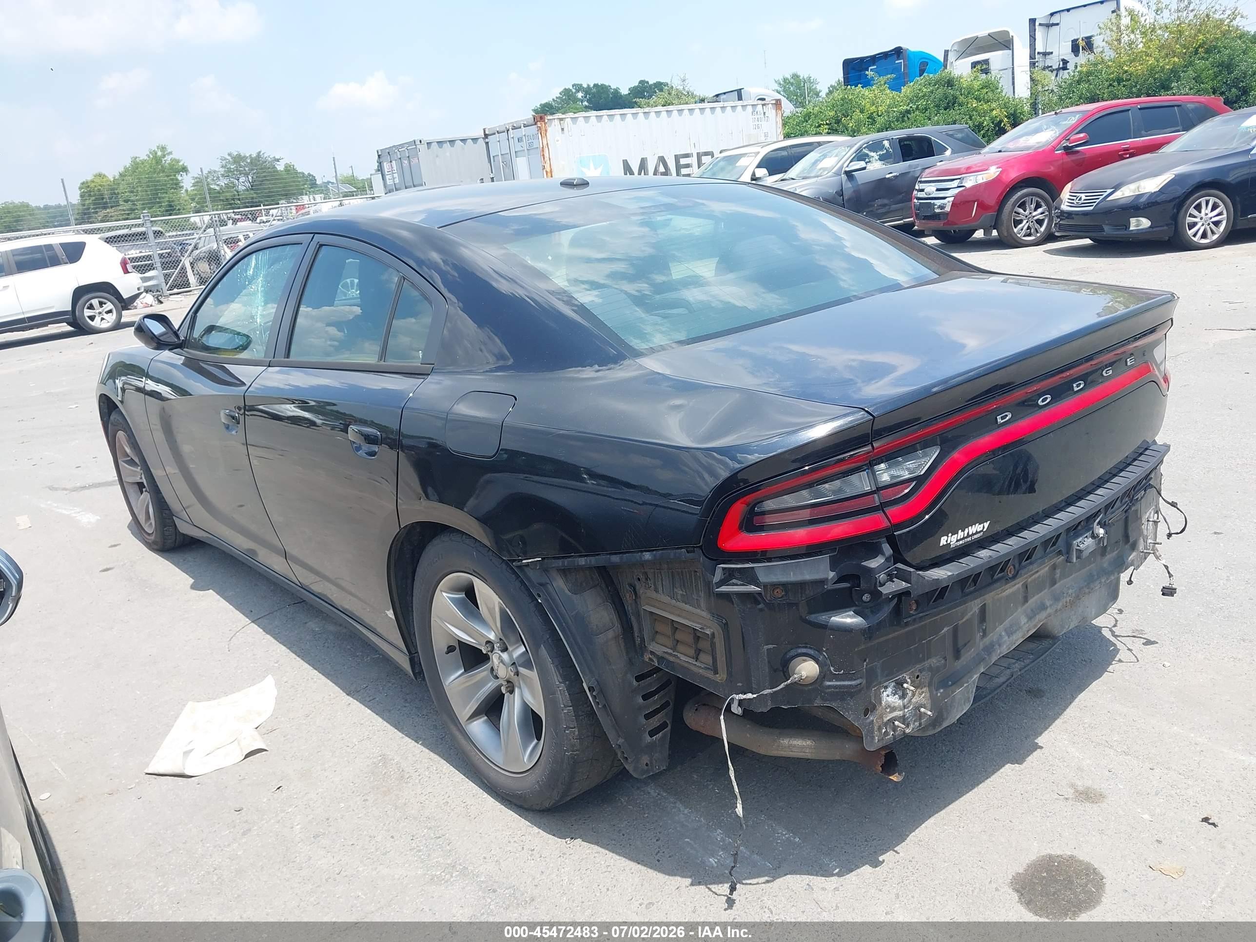 2016 DODGE CHARGER SXT