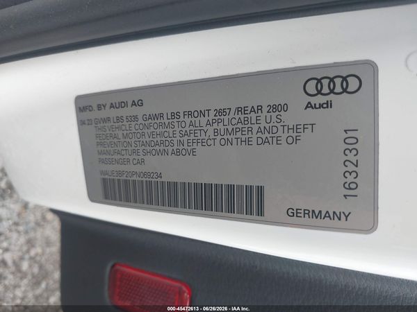 2023 AUDI A6