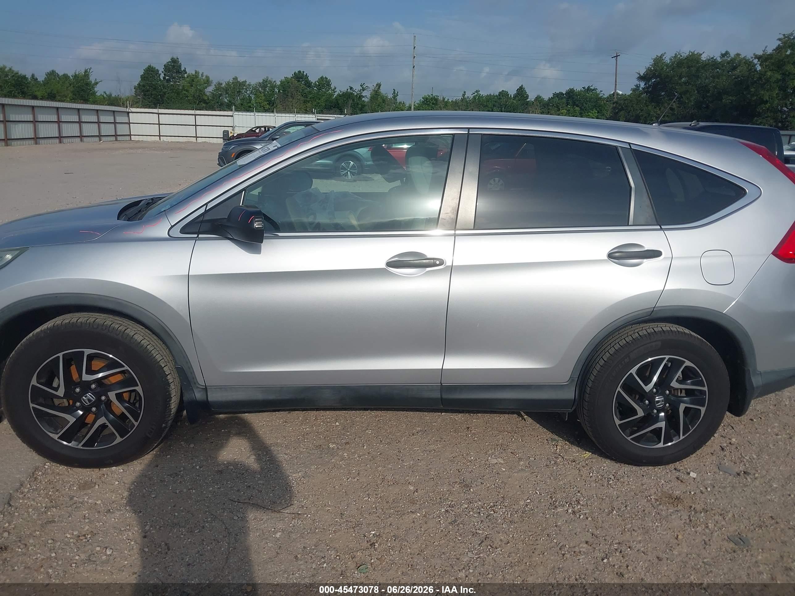 2016 HONDA CR-V SE