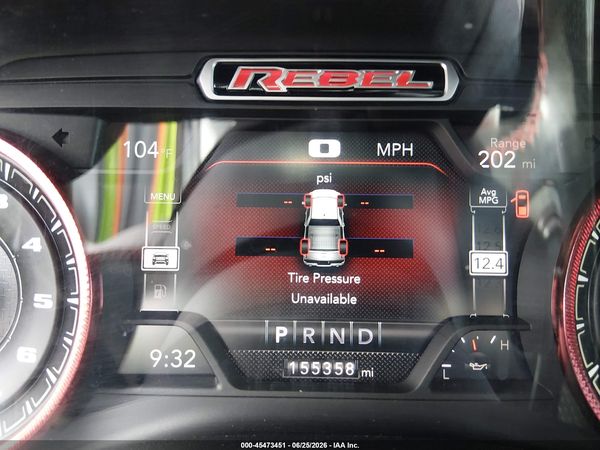 2019 RAM 1500 REBEL  4X2 5'7 BOX