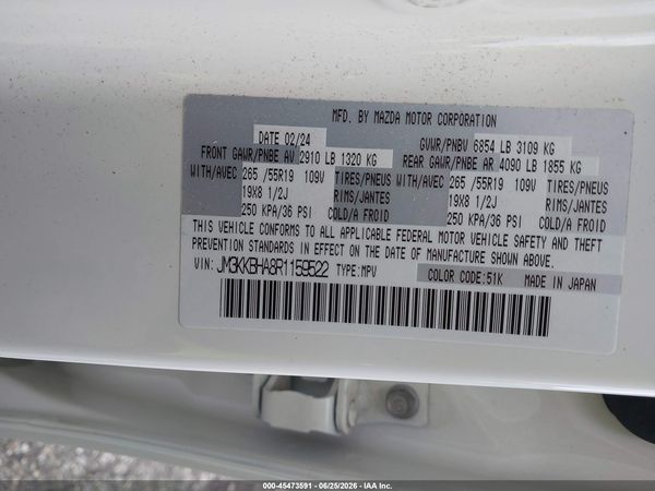 2024 MAZDA CX-90 PHEV PREFERRED