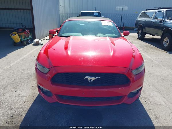 2017 FORD MUSTANG ECOBOOST PREMIUM