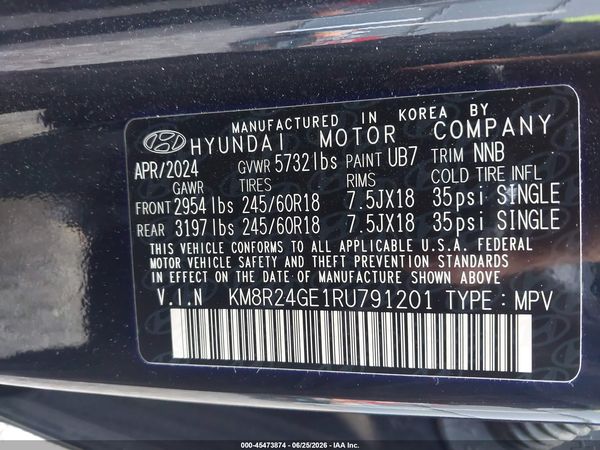 2024 HYUNDAI PALISADE SEL