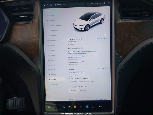 2020 TESLA MODEL X