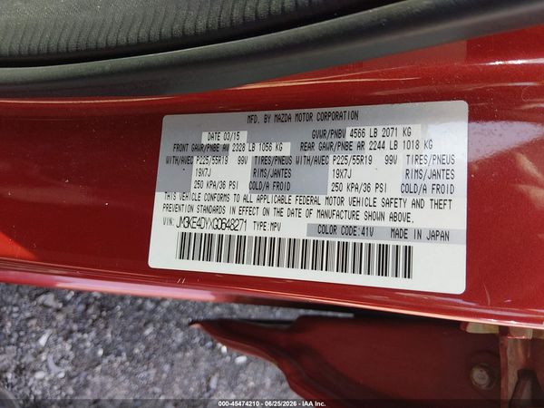 2016 MAZDA CX-5 GRAND TOURING