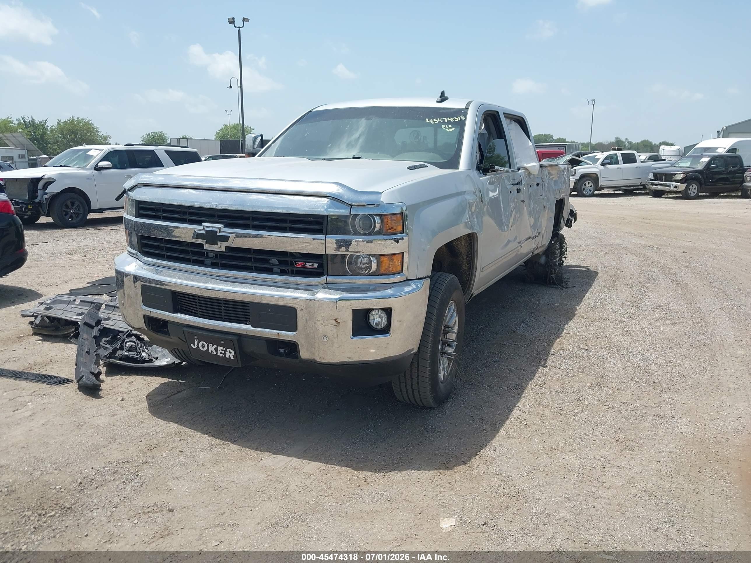 2016 CHEVROLET SILVERADO 2500HD LTZ — I2