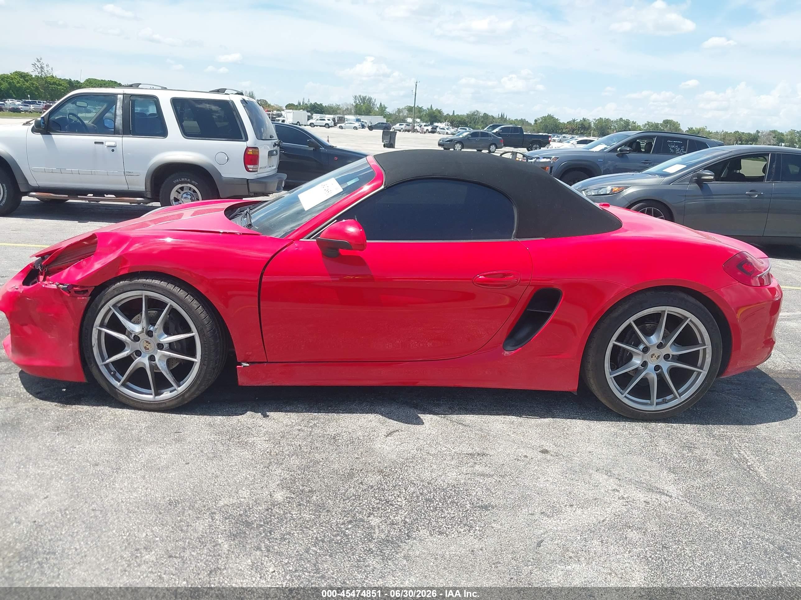 2013 PORSCHE BOXSTER