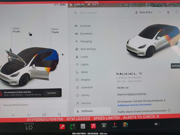 2020 TESLA MODEL Y