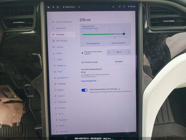 2020 TESLA MODEL X