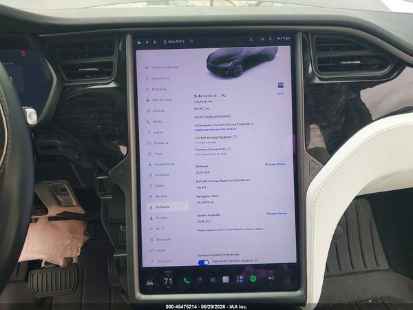 2020 TESLA MODEL X