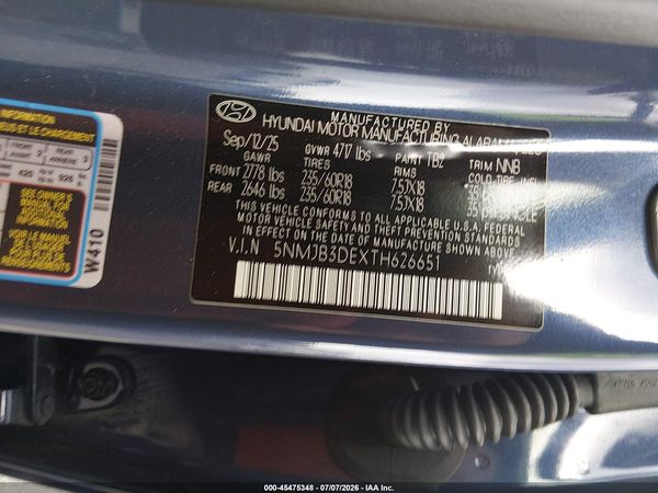 2026 HYUNDAI TUCSON SEL