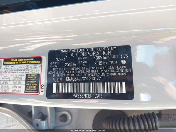 2025 KIA K5 GT-LINE