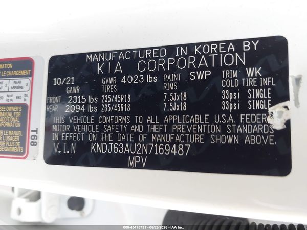 2022 KIA SOUL GT-LINE