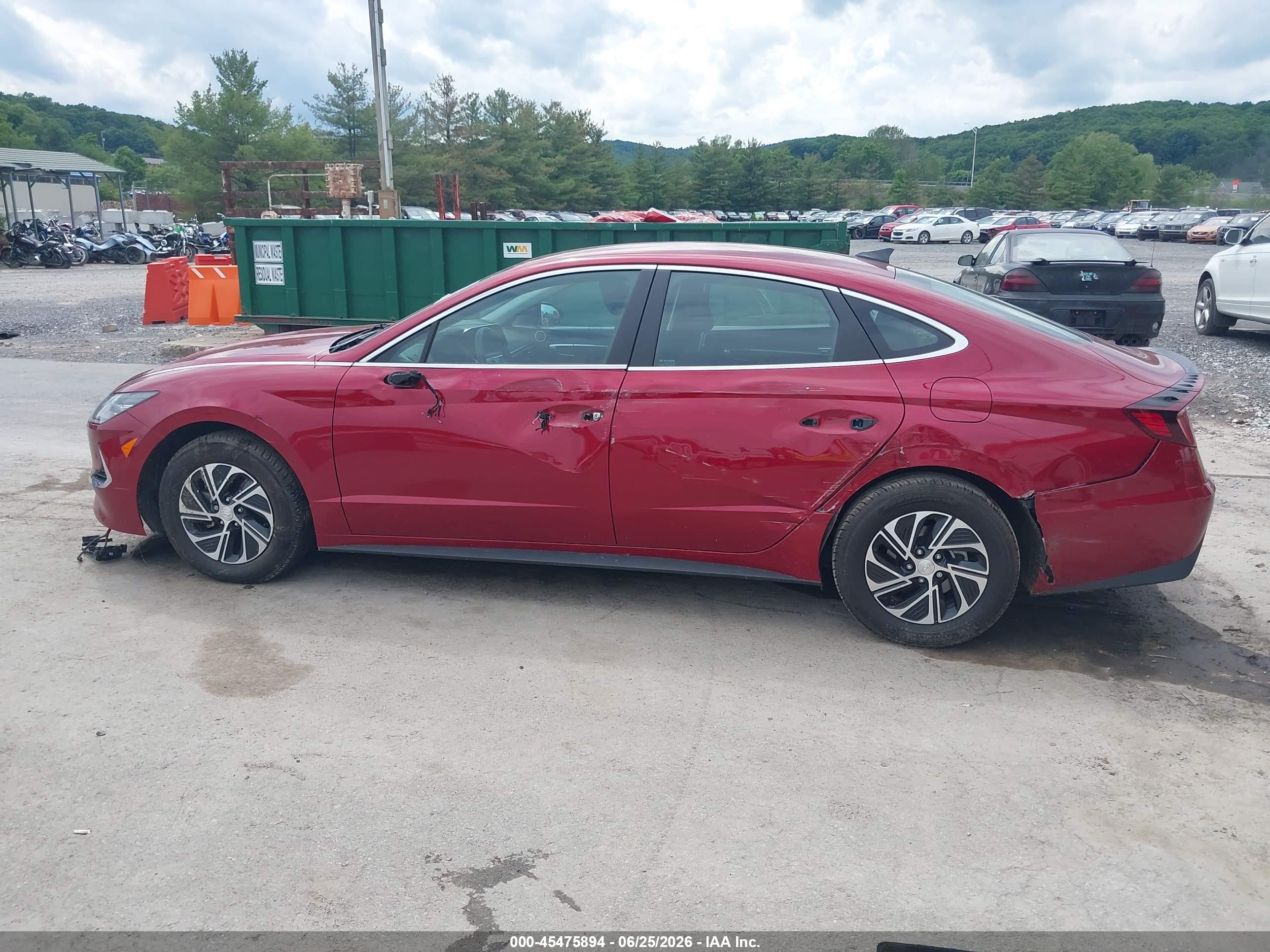 2023 HYUNDAI SONATA HYBRID BLUE
