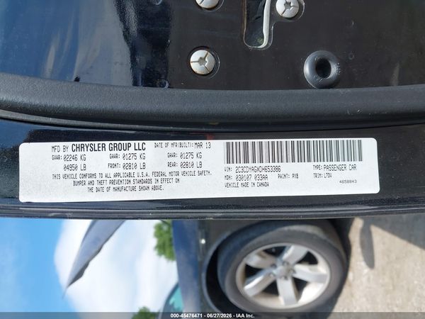 2013 DODGE CHALLENGER SXT