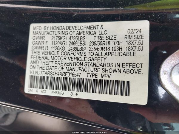 2024 HONDA CR-V EX AWD