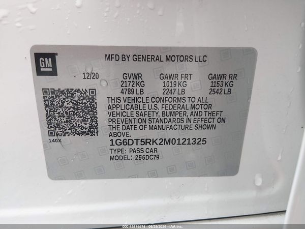2021 CADILLAC CT5 PREMIUM LUXURY