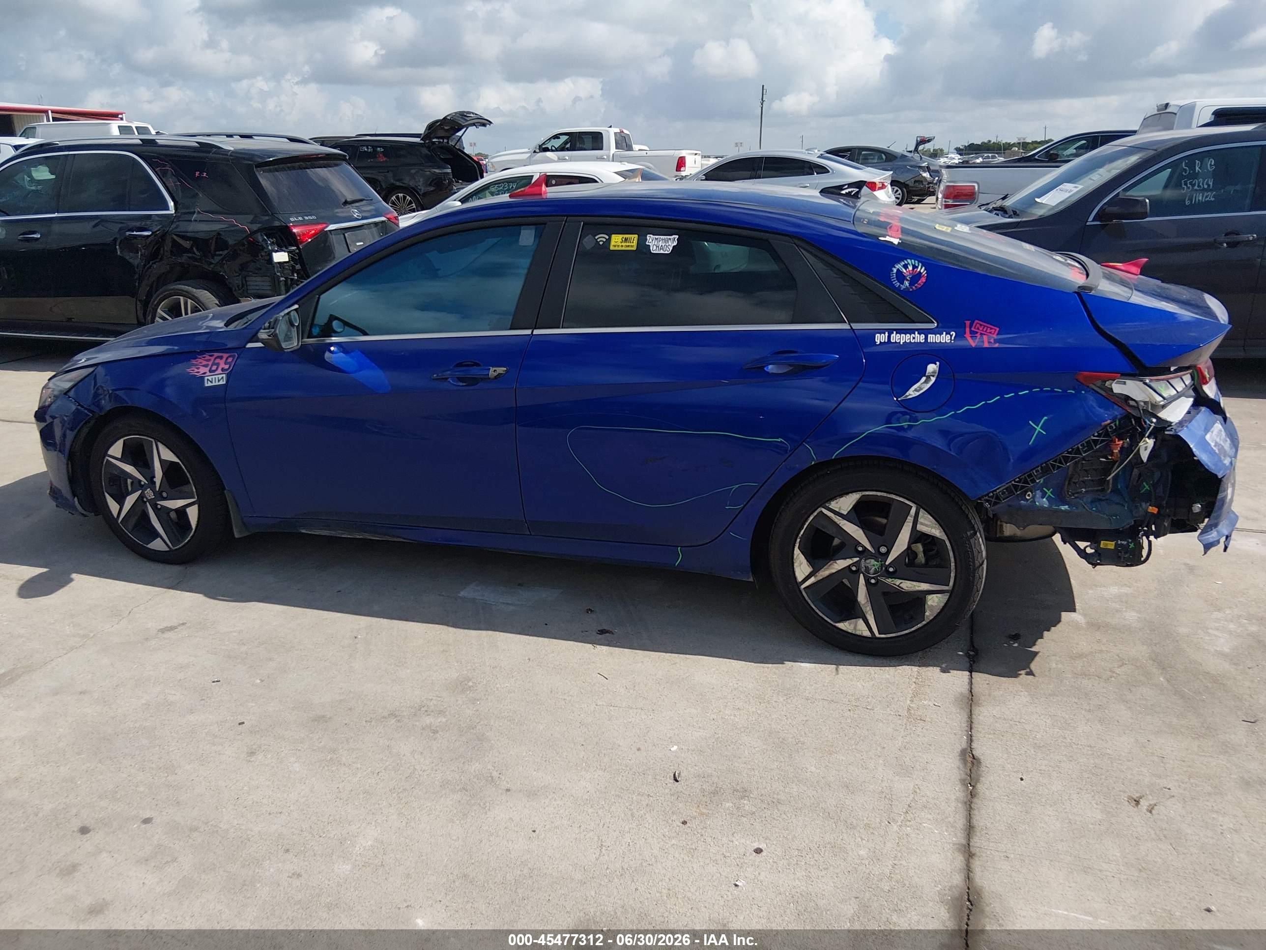 2023 HYUNDAI ELANTRA HYBRID LIMITED