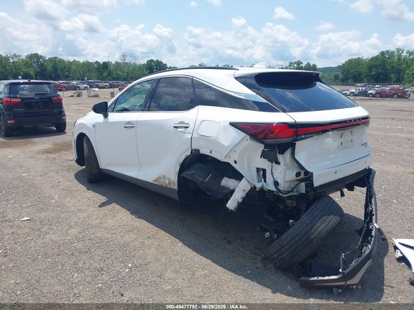 2023 LEXUS RX 350 F SPORT HANDLING