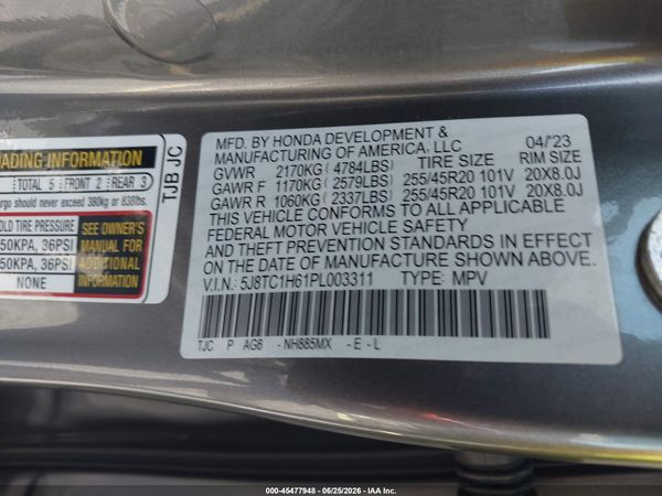 2023 ACURA RDX A-SPEC PACKAGE