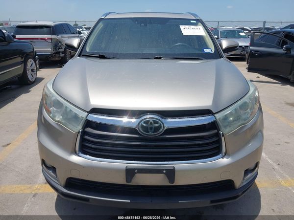 2016 TOYOTA HIGHLANDER LIMITED PLATINUM V6