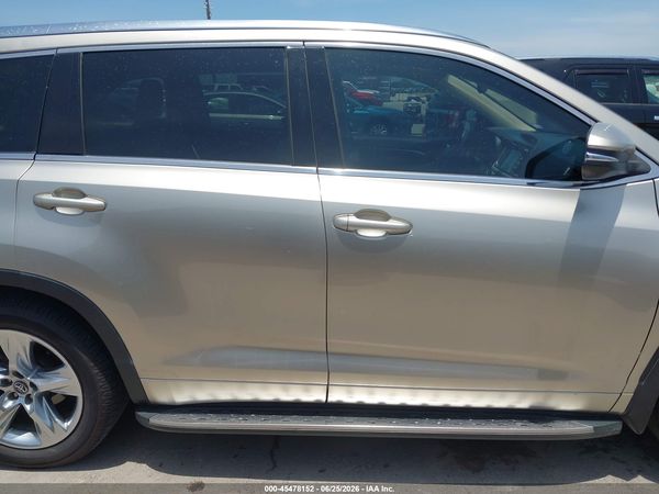 2016 TOYOTA HIGHLANDER LIMITED PLATINUM V6