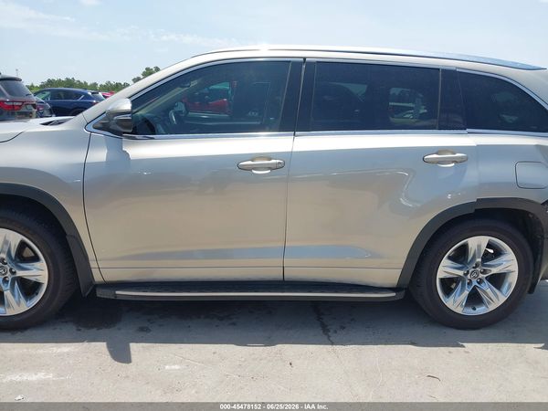 2016 TOYOTA HIGHLANDER LIMITED PLATINUM V6