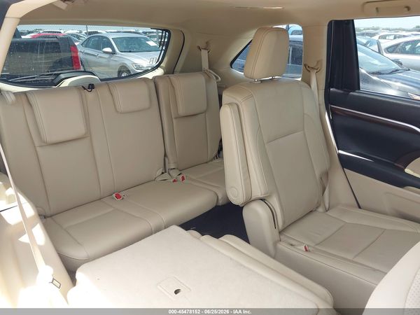 2016 TOYOTA HIGHLANDER LIMITED PLATINUM V6