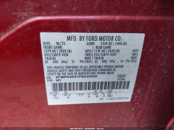 2023 FORD EDGE TITANIUM