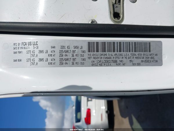 2019 JEEP CHEROKEE LATITUDE FWD