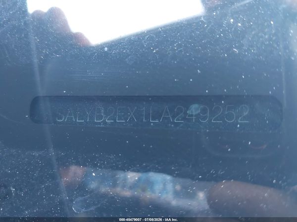 2020 LAND ROVER RANGE ROVER VELAR P250 S