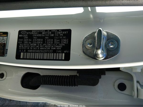 2025 HYUNDAI KONA SEL