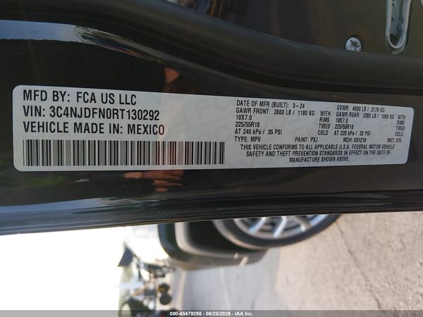 2024 JEEP COMPASS LATITUDE LUX FWD