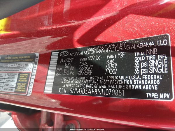 2022 HYUNDAI TUCSON SEL