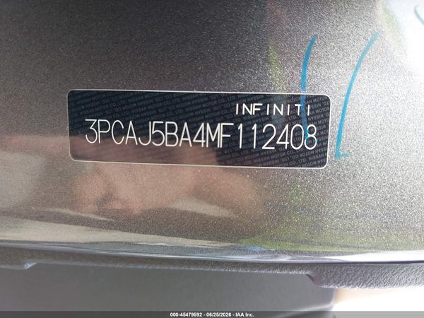 2021 INFINITI QX50 LUXE