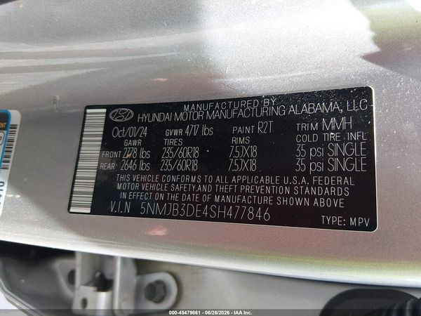 2025 HYUNDAI TUCSON SEL