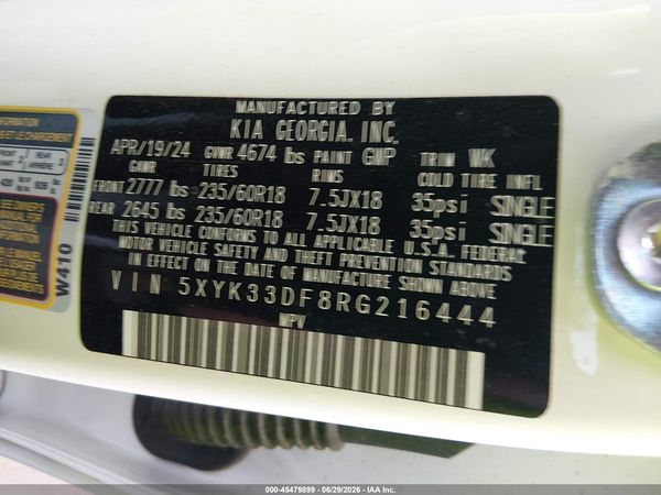 2024 KIA SPORTAGE EX