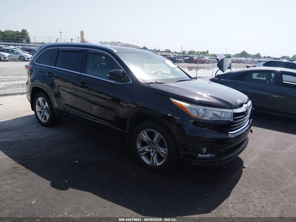 2016 TOYOTA HIGHLANDER LIMITED V6