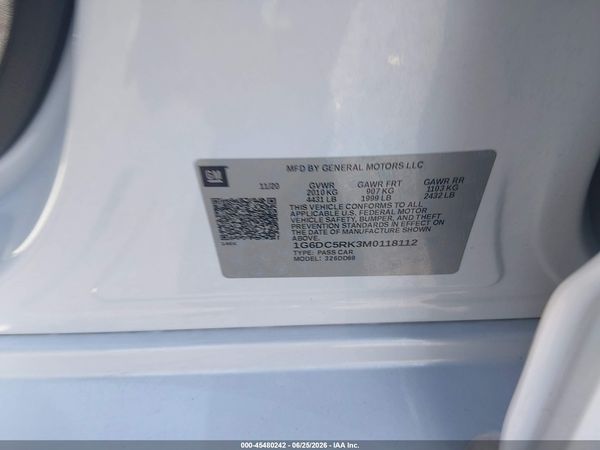 2021 CADILLAC CT4 SPORT