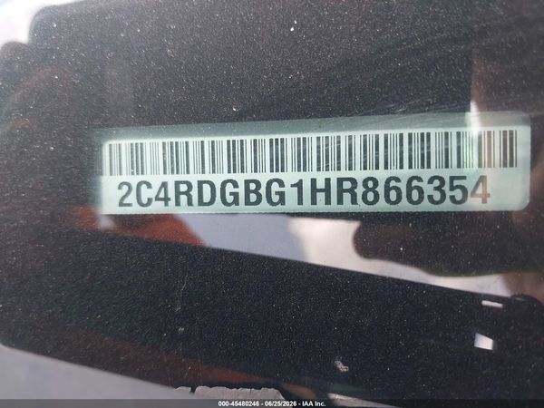 2017 DODGE GRAND CARAVAN SE
