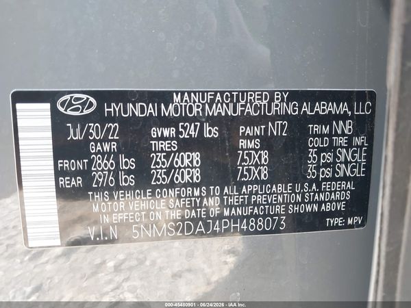 2023 HYUNDAI SANTA FE SEL
