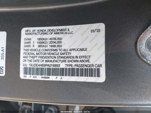 2023 ACURA INTEGRA A-SPEC TECH