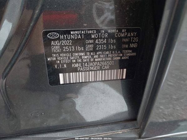 2023 HYUNDAI SONATA SEL