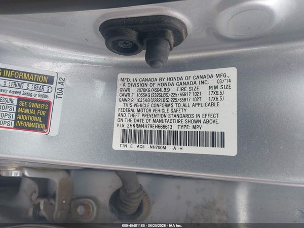2014 HONDA CR-V EX-L