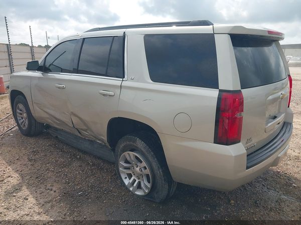 2015 CHEVROLET TAHOE LT — I3