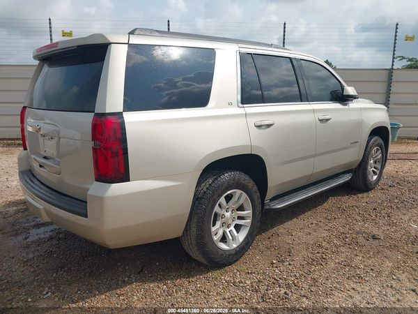 2015 CHEVROLET TAHOE LT — I4
